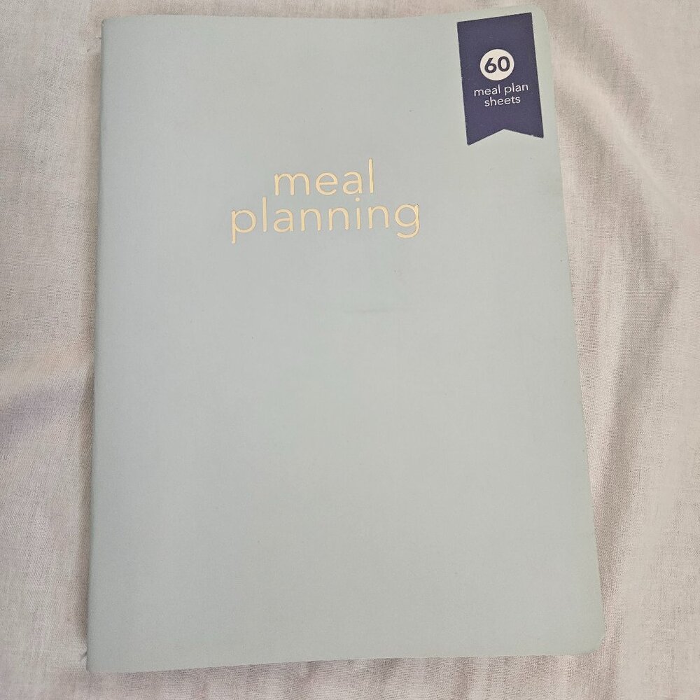 Meal Planning Notebook 60 Sheets Brand New Recipe sheets